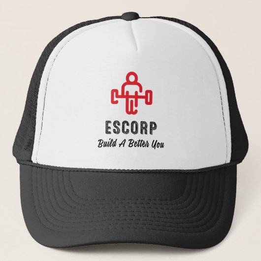 ESCORP Trakr Hat Blk キャップ (正面)