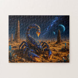 Escorpión Cósmico — Guardián del Planeta Alienígen ジグソーパズル