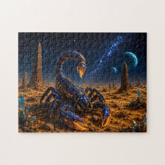 Escorpión Cósmico — Guardián del Planeta Alienígen ジグソーパズル