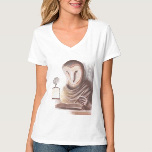 Escriba Coruja T-Shirt Tシャツ (正面)