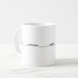 Escribe One nutritive coffee コーヒーマグカップ