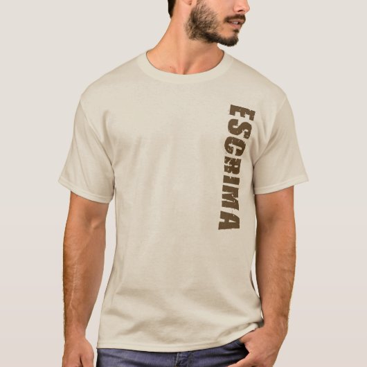 EscrimaのTシャツ Tシャツ (正面)