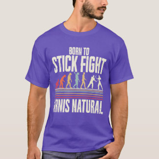 Escrima Arnis Natural Martial Arts gift Tシャツ