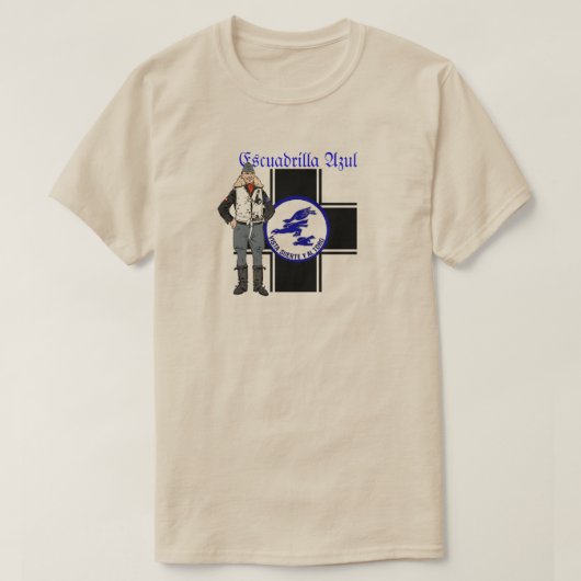 ESCUADRILLA AZUL Tシャツ (デザイン正面)