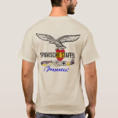 ESCUADRILLA AZUL Tシャツ (裏面)