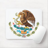 Escudo Nacional de Mexicoo -メキシコ紋章 マウスパッド (マウス)