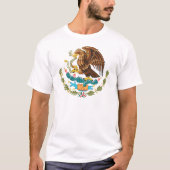 Escudo Nacional de Mexicoo - Emblema Mexicano Tシャツ (正面)