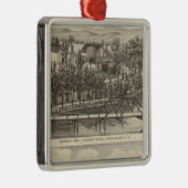 Esdenのサルビアの住宅 メタルオーナメント (右)