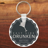 ESDKクラシックロゴキーチェーン キーホルダー (正面)