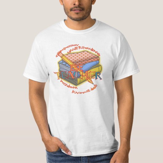 ESE教師のモットーTシャツ Tシャツ (正面)