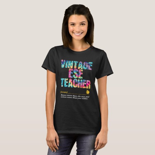 ESE Teacher Appreciation Week Back to School Tシャツ (正面フル)