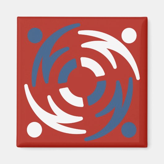 ESFレッドマグネット マグネット (正面)