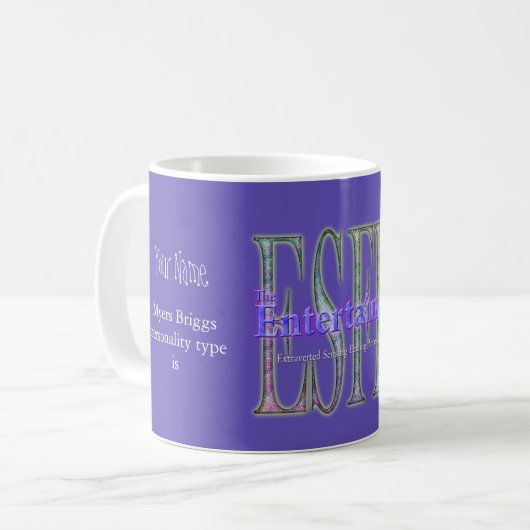 ESFPのtheEntertainer コーヒーマグカップ (正面左)