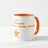 ESFPパフォーマーのマグカップ マグカップ (正面右)