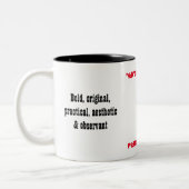 ESFP人格マグ ツートーンマグカップ (左)