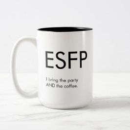 ESFP Bring the party Mug Gift ツートーンマグカップ