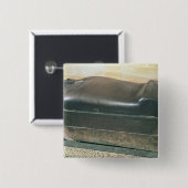 Eshmunazar Sidonの王の、石棺 缶バッジ (正面&裏面)