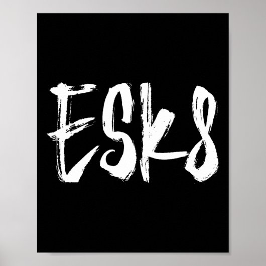 Esk8 - 電動スケートボード ポスター (正面)