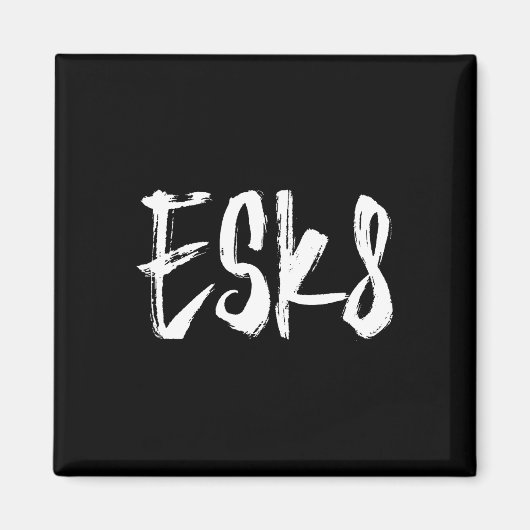 Esk8 - 電動スケートボード マグネット (正面)