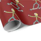 Esk8 Stickman ラッピングペーパー (ロールコーナー)