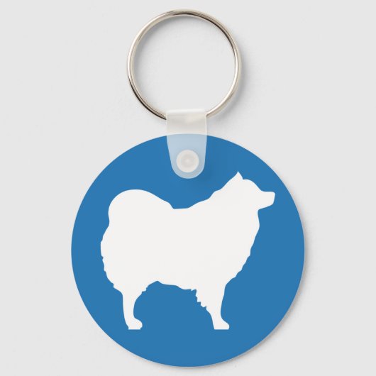 Eskieキーチェーンブルー キーホルダー (正面)