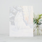 Eskie 1 - 8.5インチx 11インチひな形シート (スタンド正面)