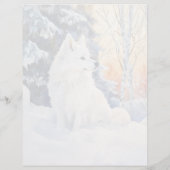 Eskie 1 - 8.5インチx 11インチひな形シート (裏面)