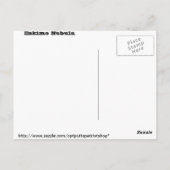 Eskimo Nebulae ポストカード (裏面)