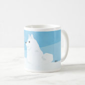 EskiSnow コーヒーマグカップ (正面右)