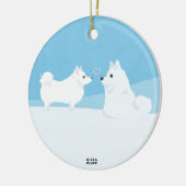 EskiSnow セラミックオーナメント (左)