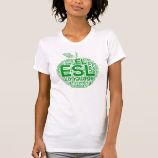 ESLウィメンズベラキャンバスジャージ素晴らしTシャツ Tシャツ