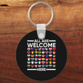 ESL先生すべてWorlds Virtuaのためにここで歓迎 キーホルダー (裏面)