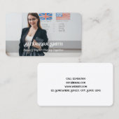 Esl先生カスタム写真 名刺 (正面/裏面)