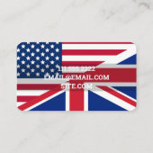 Esl先生カスタム写真QR 名刺 (裏面)