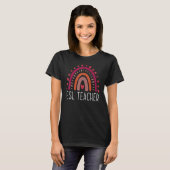ESL先生ボホレインボー新学期アグアティ Tシャツ (正面フル)