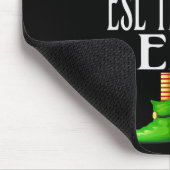 Esl先生小妖精や小人クリスマスおもしろいファミリーマッチンググループC マウスパッド (コーナー)