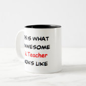 esl先生素晴らし、 ツートーンマグカップ (正面左)