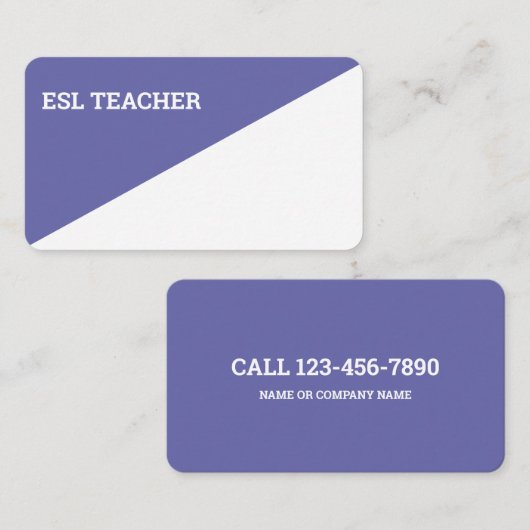 Esl先生 名刺 (正面/裏面)