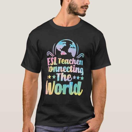 ESL先生Connecting The World English Virtua Tシャツ (正面)
