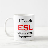 esl teach コーヒーマグカップ (左)