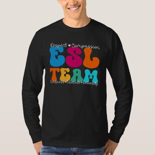 ESL Team Appreciation Week Back to School Tシャツ (正面)