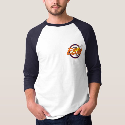 ESMBCのカスタマイズ可能なワイシャツ Tシャツ (正面)