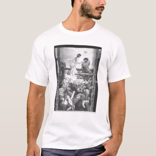 EsmeraldaおよびQuasimodo 1905年 Tシャツ (正面)