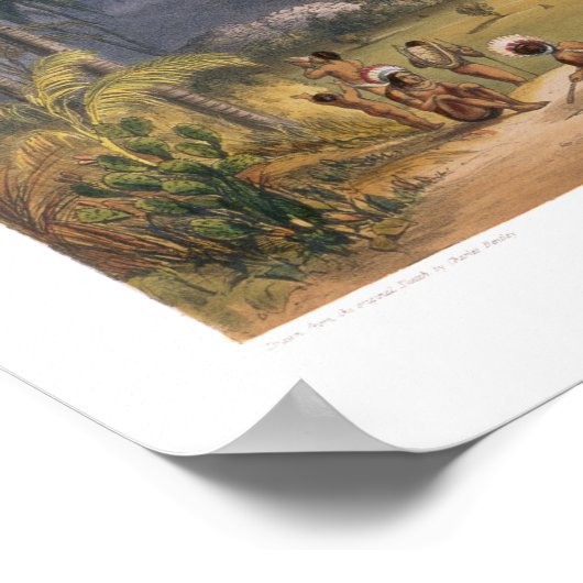 Esmeralda，オリノコのミッシーのスペインの場所 ポスター (角)