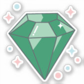 Esmeralda cutie シール (正面)