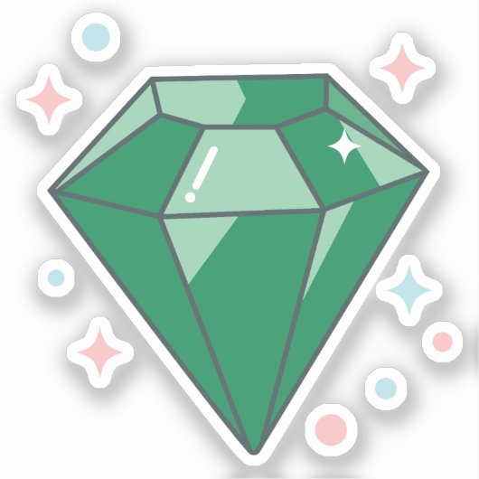 Esmeralda cutie シール (正面)