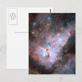 ESOによるカリーナ星雲 ポストカード (正面/裏面)