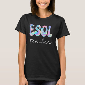ESOL先生グルーヴィ新学期かわいい先生W Tシャツ