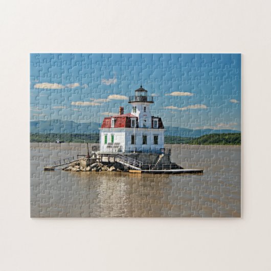 Esopus草原の灯台、ニューヨークのジグソーパズル ジグソーパズル (横)