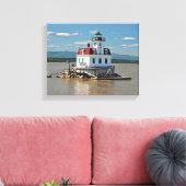 Esopus Meadows Light house, New York Canvas Print キャンバスプリント (インサイチュ (リビング))